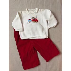 Mary James 12 mo Vintage Boys Outfit